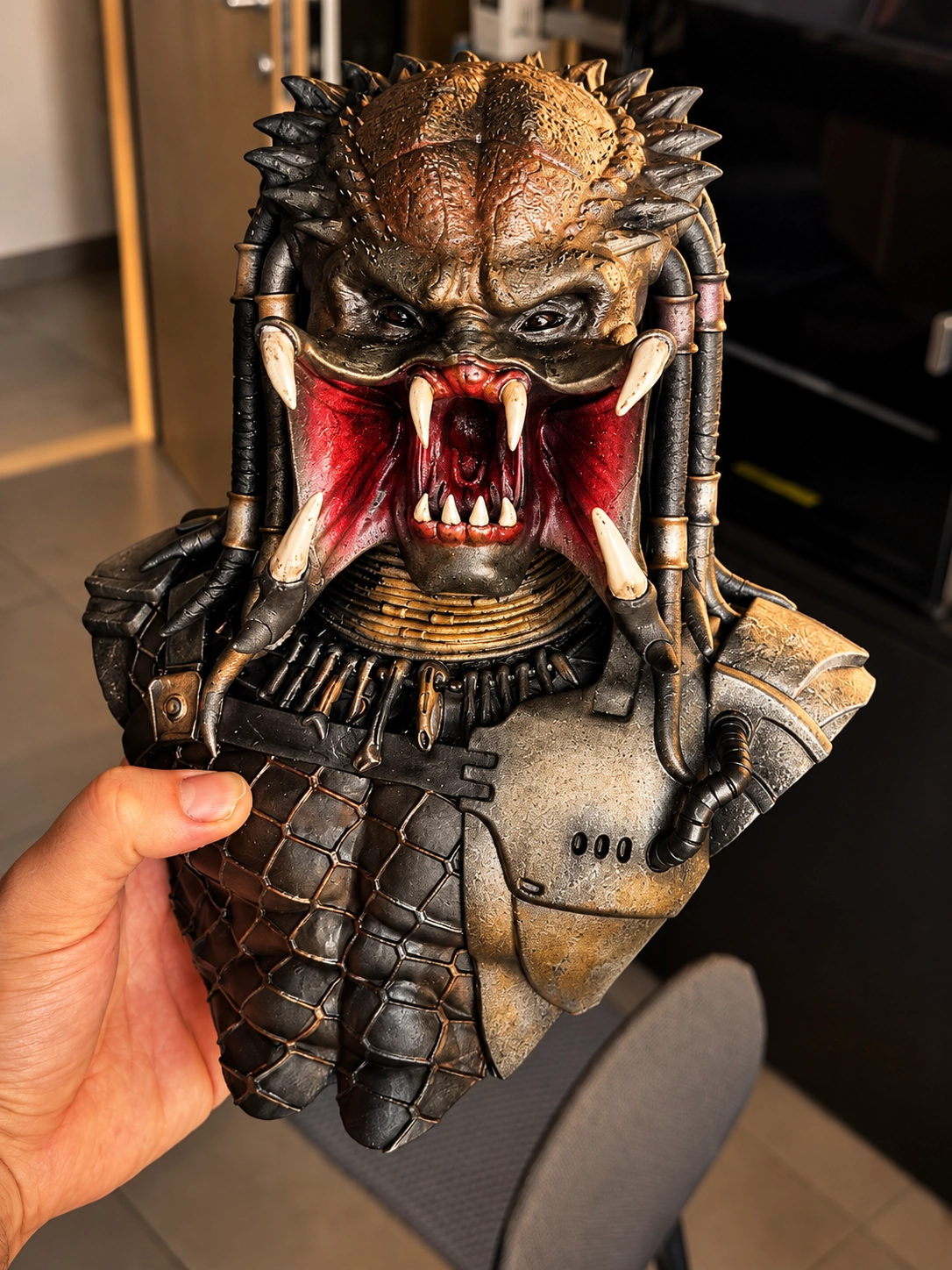 Scultura dettagliata realizzata con stampa 3D